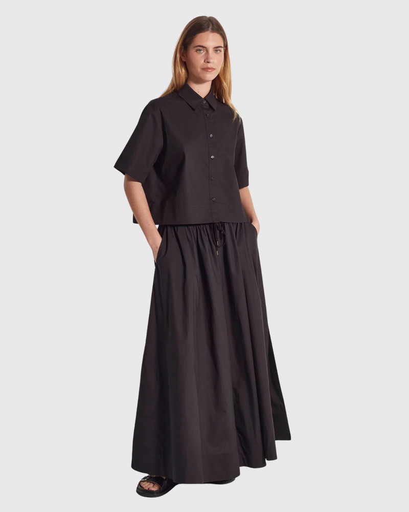 Kev Skirt (Organic Cotton) Black
