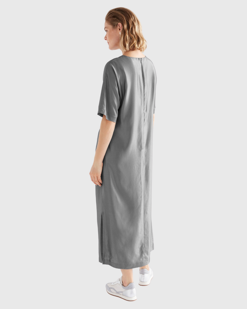 Lissu Dress Silver/Black