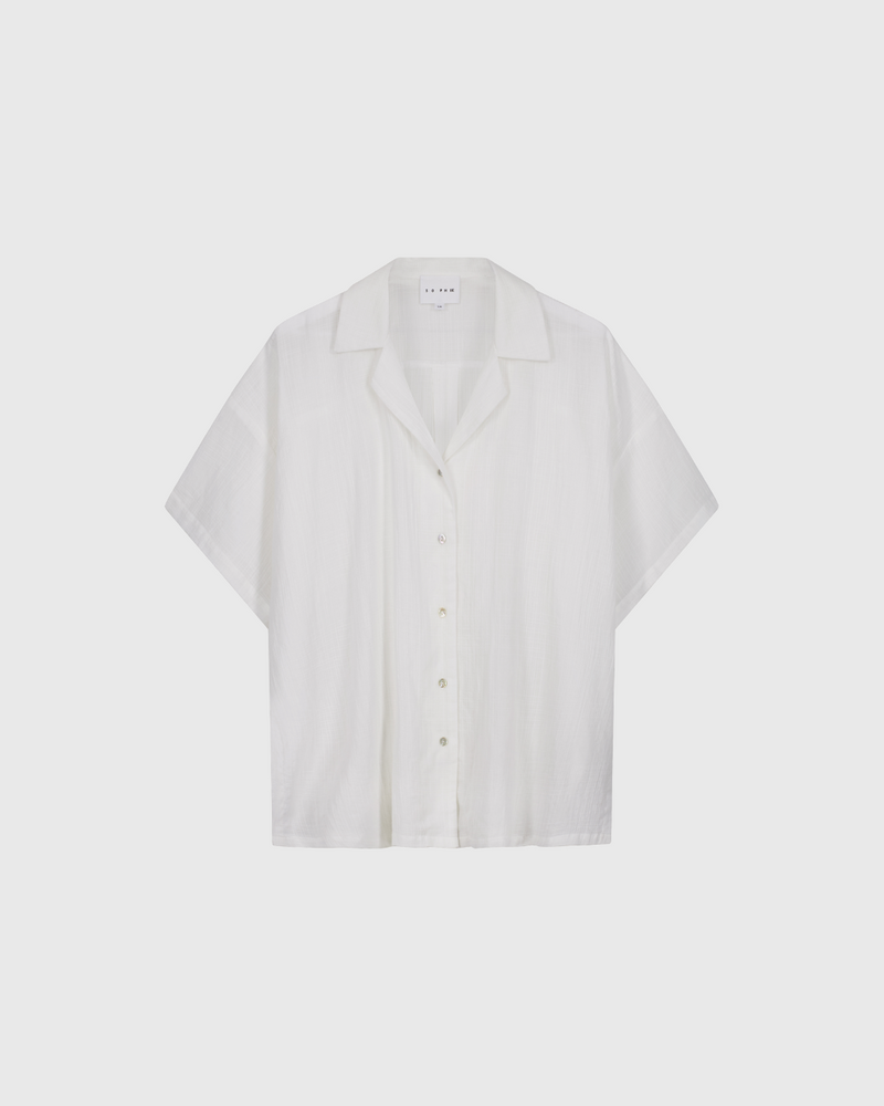 Short Sleeves Shirt Chalk Check
