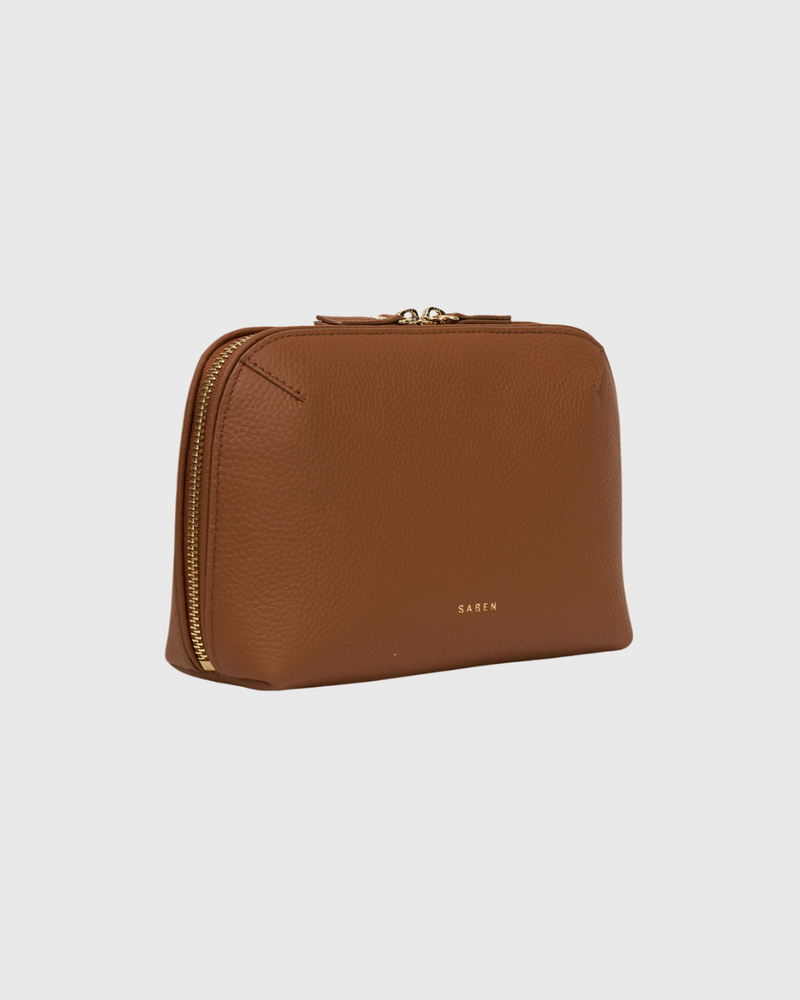 Tate Tech Pouch Tan