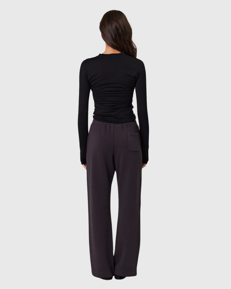 Remain Trackpant Washed Black
