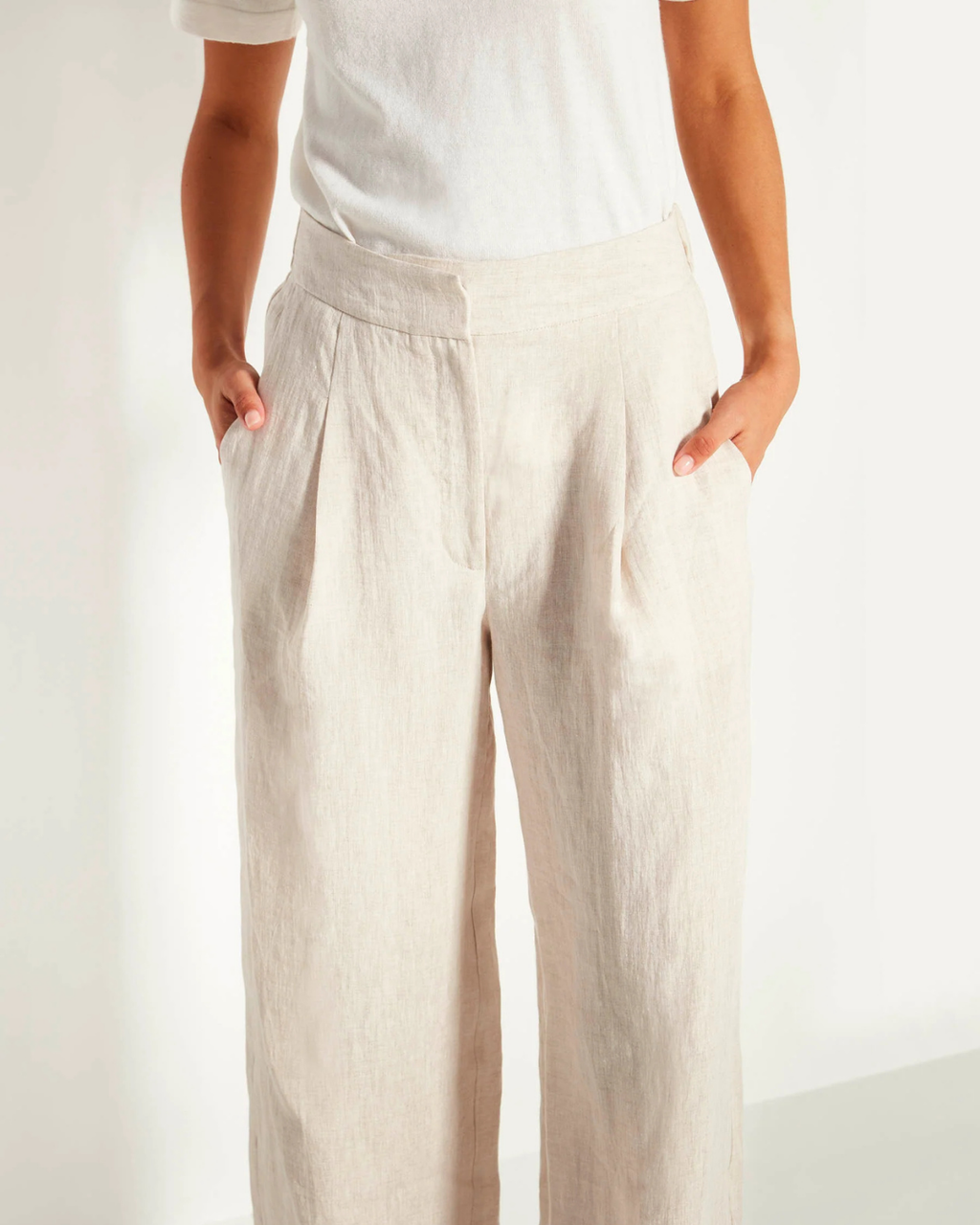 Sophie Trouser (Vintage Linen) Natural