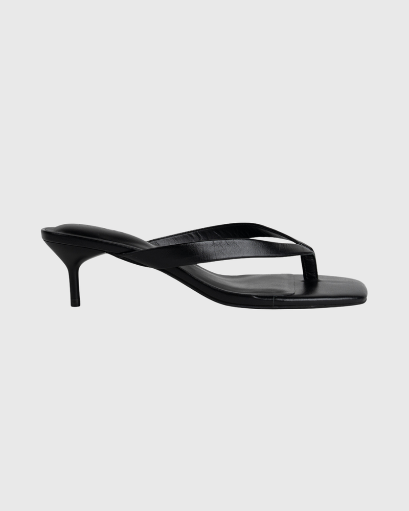 Thong Heel Black