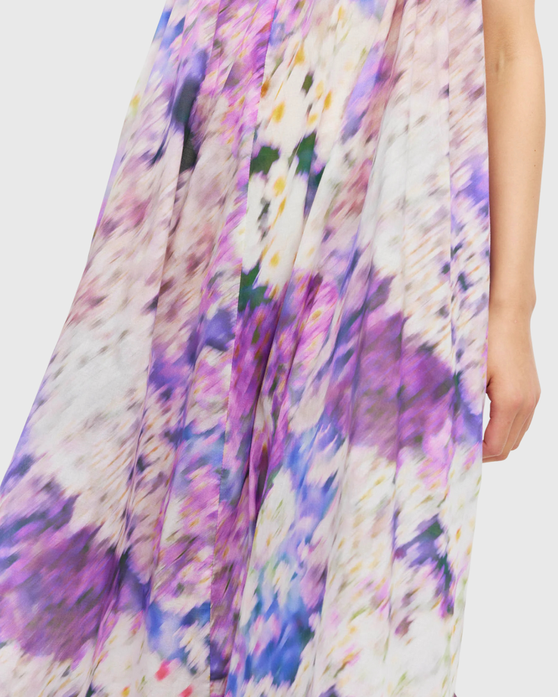 Emmeline Dress (Lavender Mist Cotton) Aster