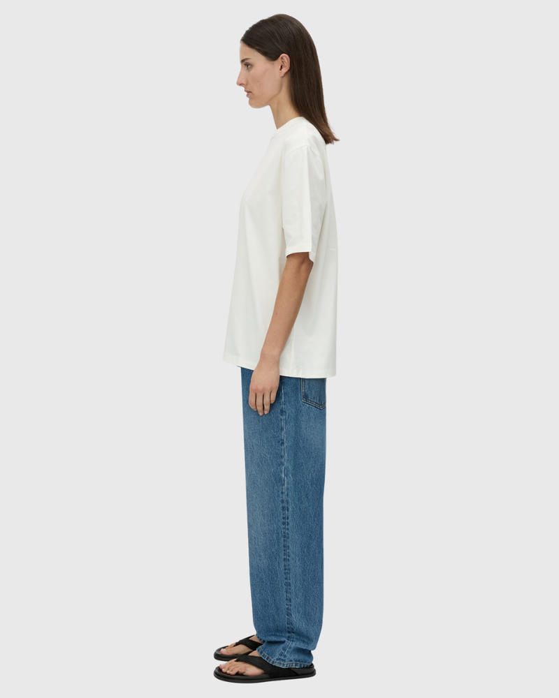 Eliasson Monogram Tee Soft White/Slate