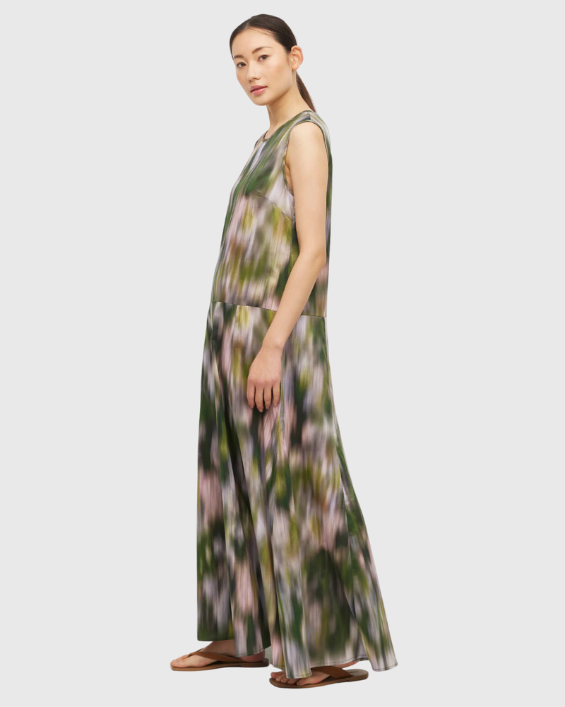 Symi Dress (Hydrangea Haze Cotton) Flurry