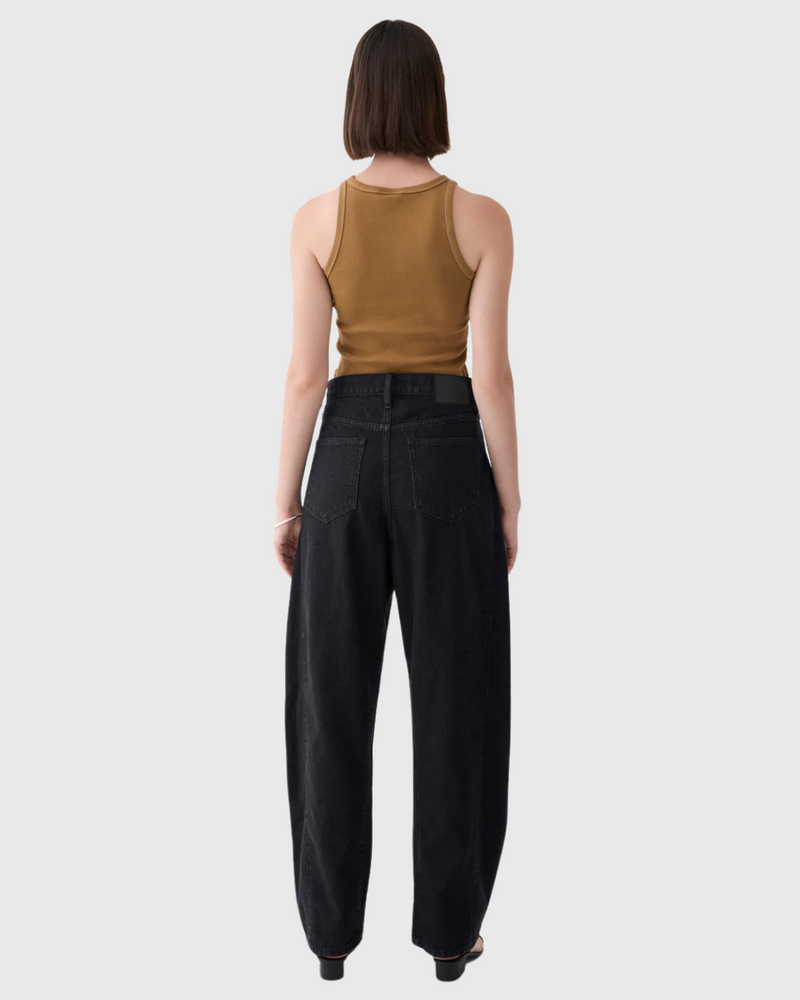 Utah Mid Slouchy Jean Black