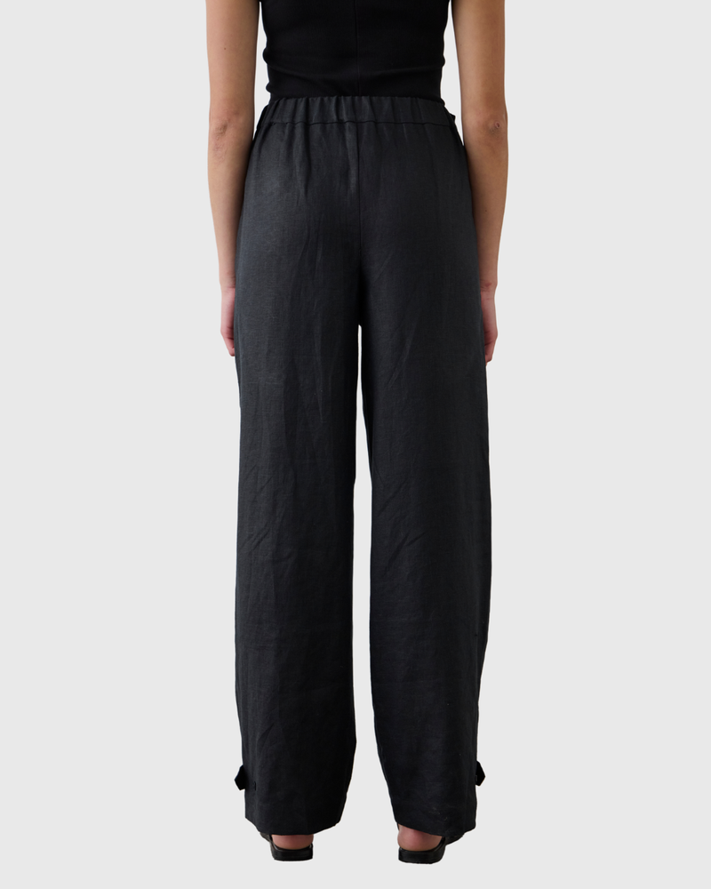 Tab Cuff Pant Black