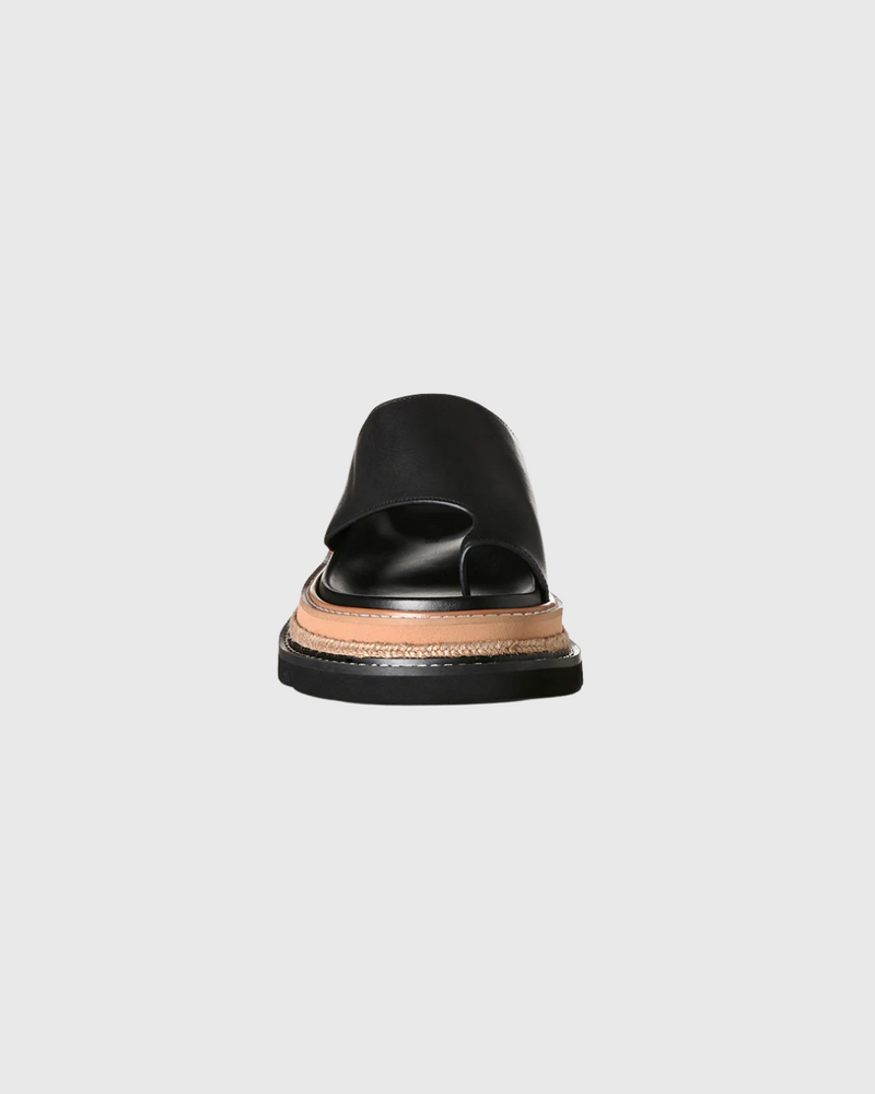 Venetia Black Leather