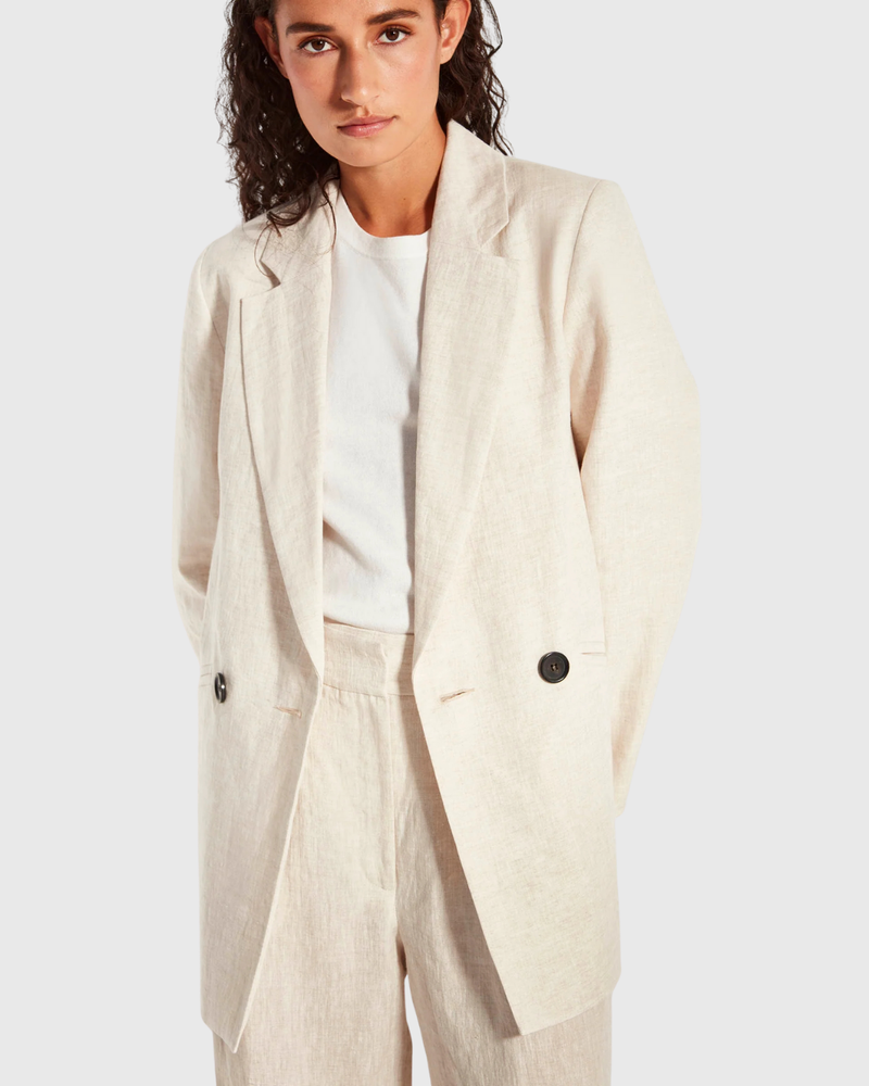 Wills Blazer (Vintage Linen) Natural