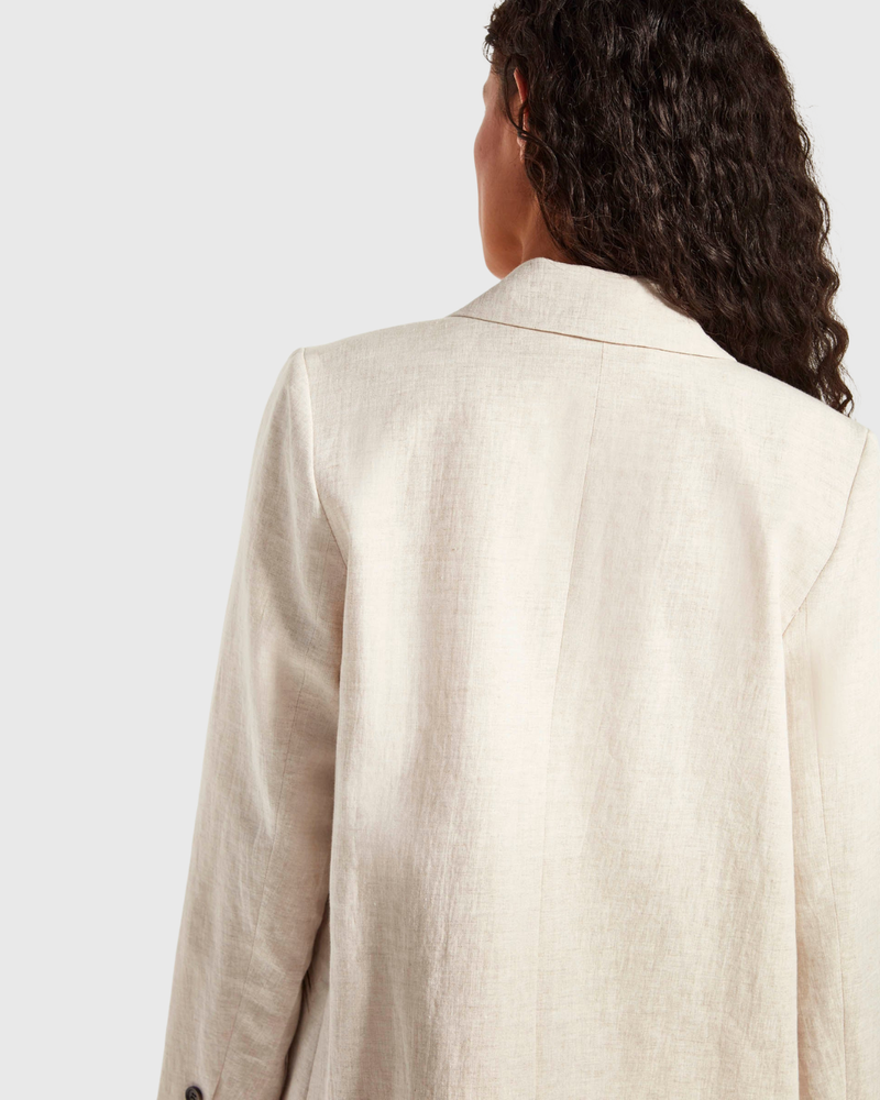Wills Blazer (Vintage Linen) Natural