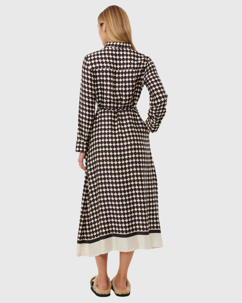 Nicola Dress Sway Print
