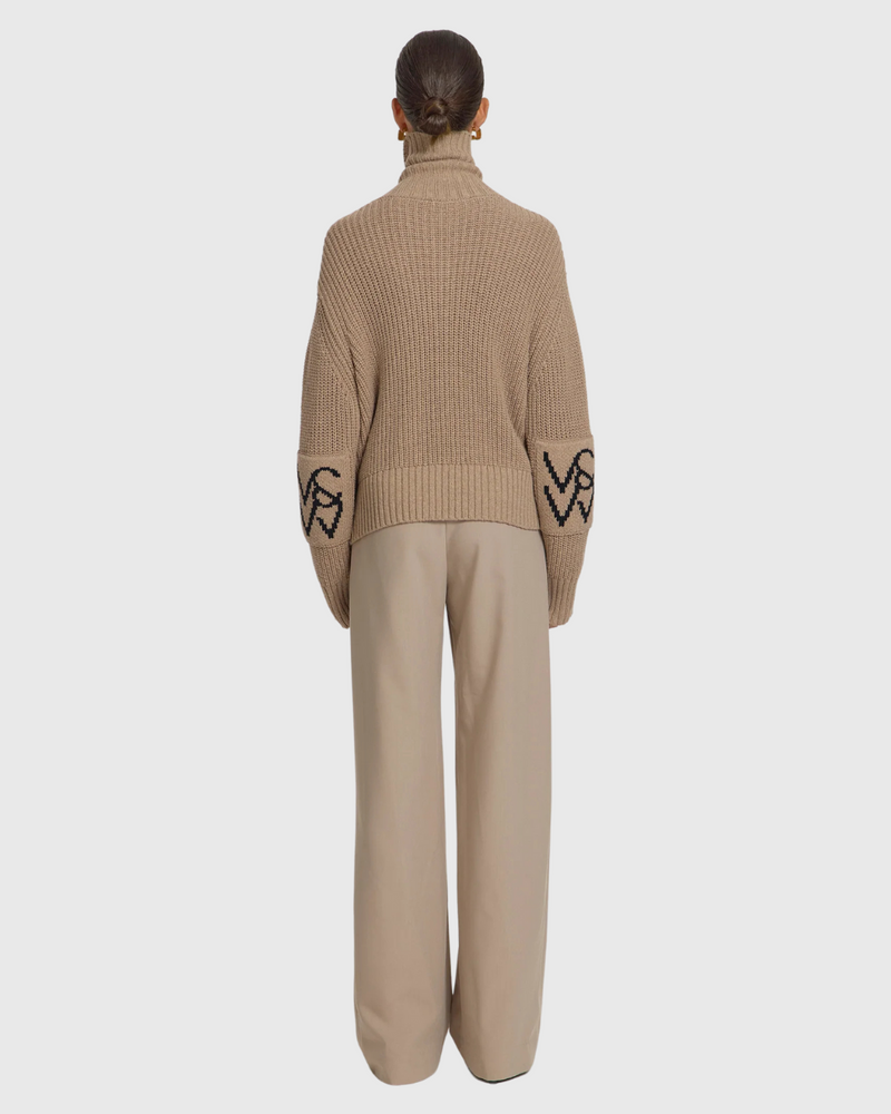 Babylon Cardi Camel