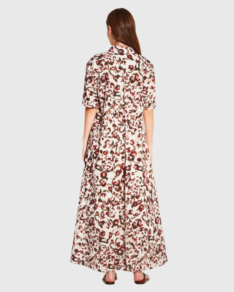 Isle Shirtdress (Leo Cotton) Savanna