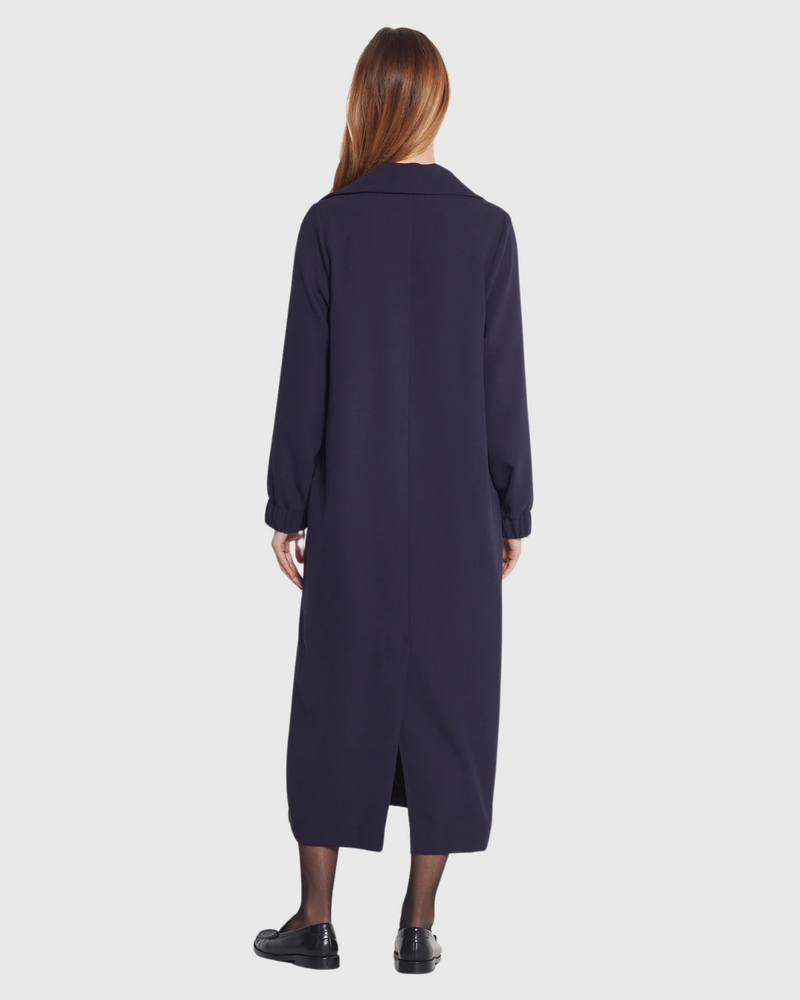 Tracey Tunic (Luxe Crepe) Navy