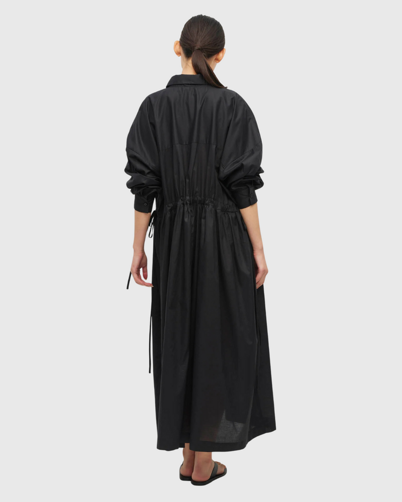 Lenora Dress (Resort Cotton) Black