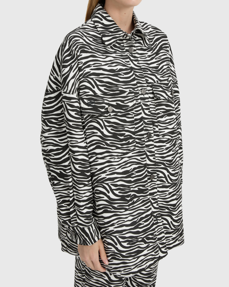 Remy Shirt Black/White