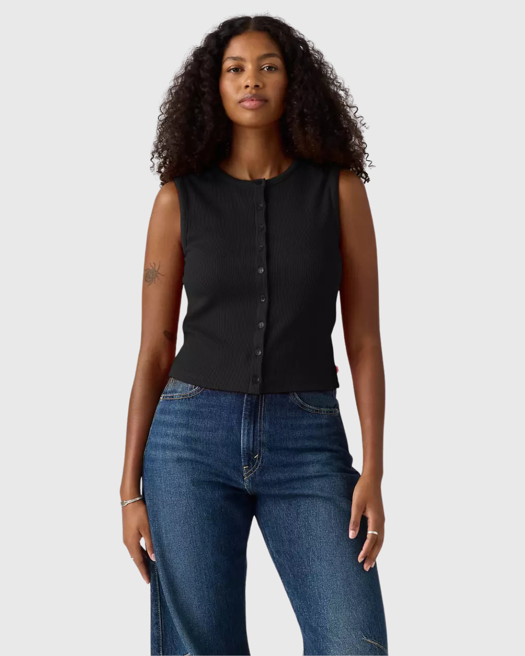 Rory Button Up Anthracite Night