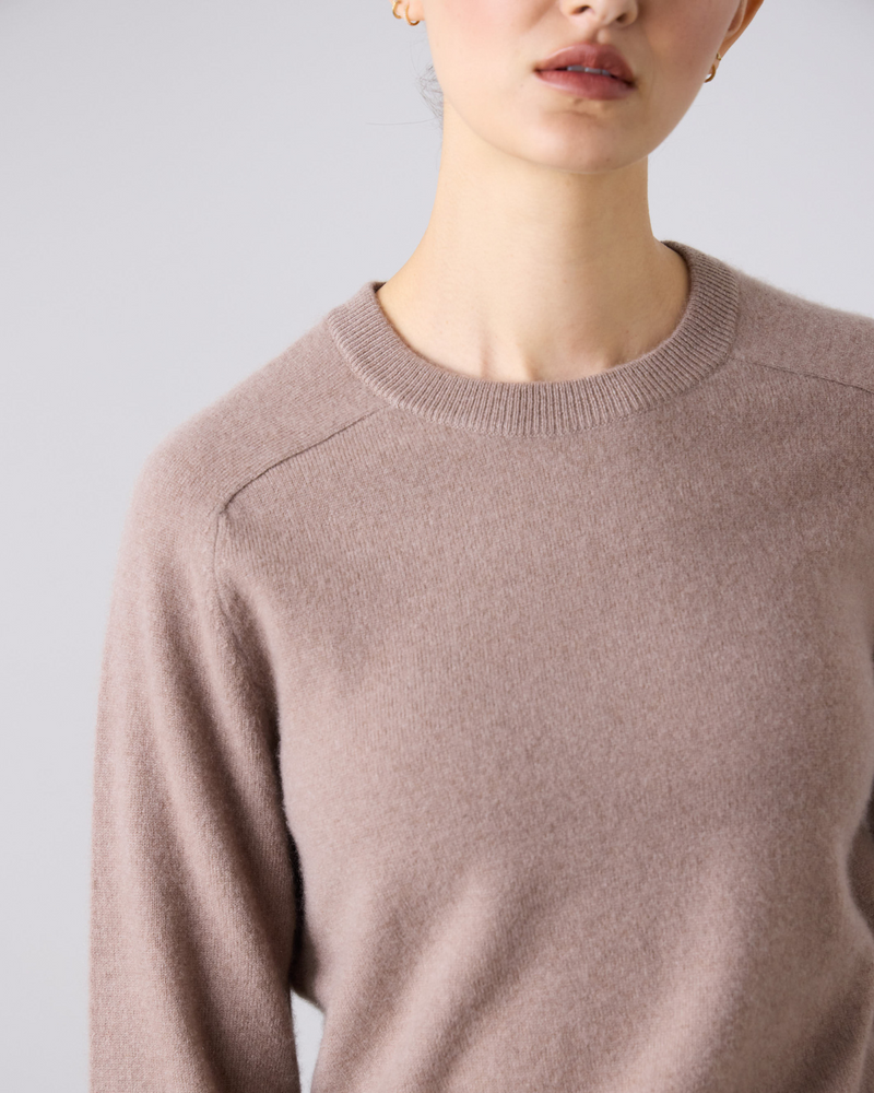 Sam Cashmere Crew Mink