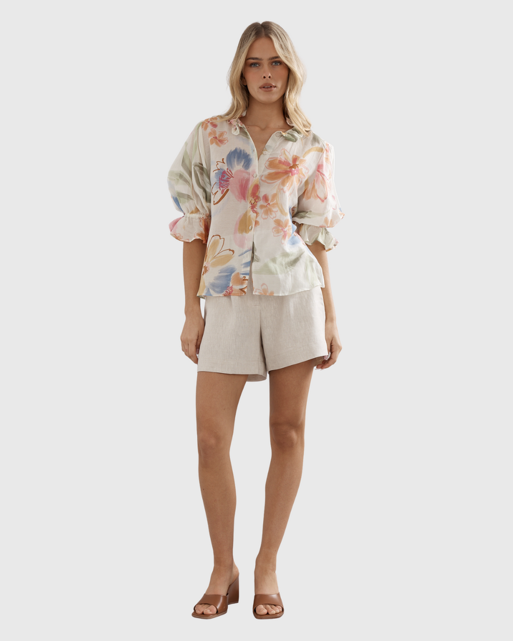 Soho Blouse Tea Party - Floral Cotton Lawn