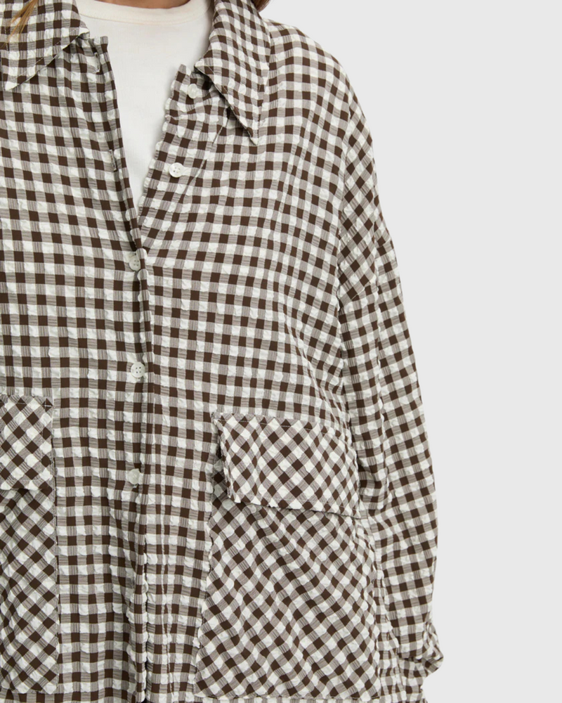 Knox Shirt Coffee