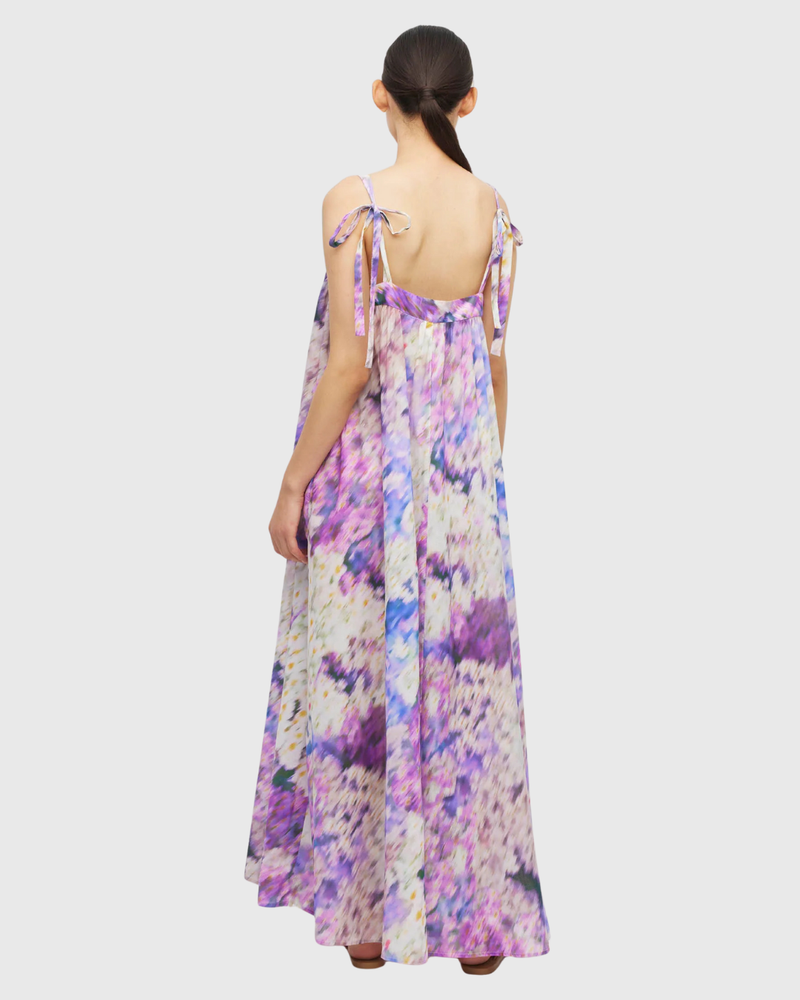 Emmeline Dress (Lavender Mist Cotton) Aster