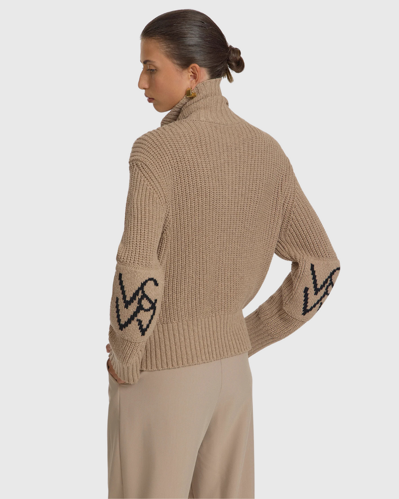 Babylon Cardi Camel