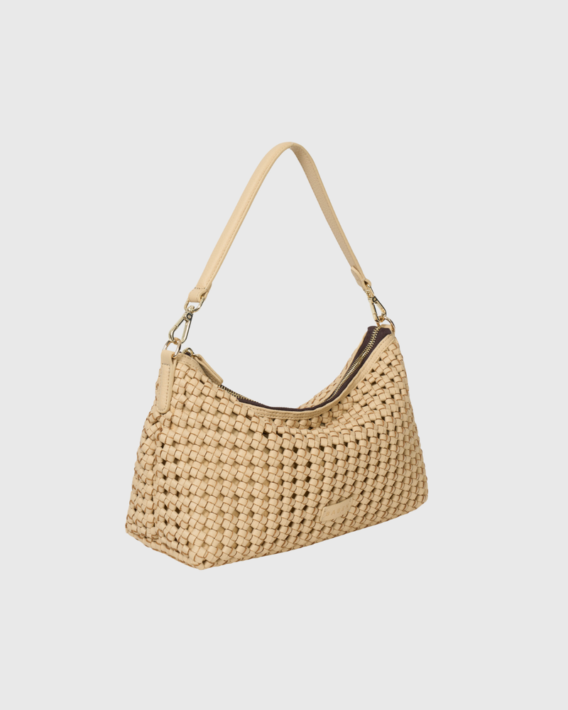 Claudia Crossbody Raffia Braid
