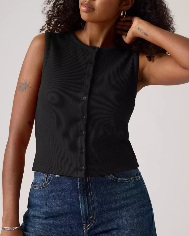 Rory Button Up Anthracite Night