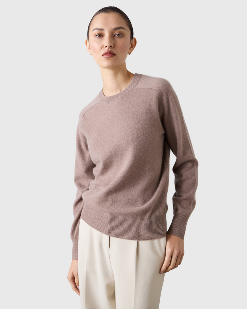 Sam Cashmere Crew Mink