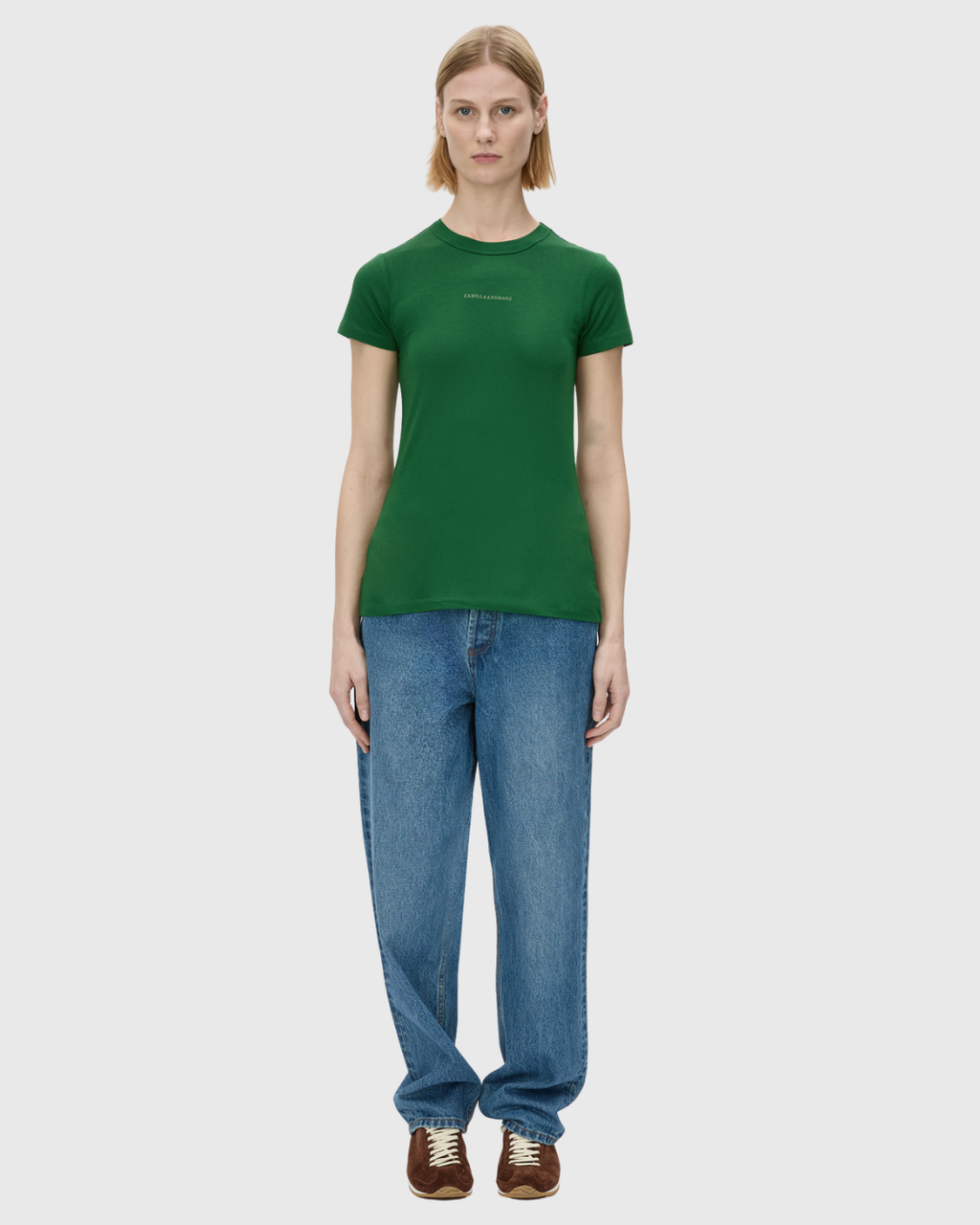 Suvero Slim Fit Tee Forest Green