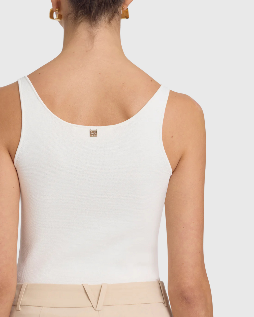 Amity Tank Ivory