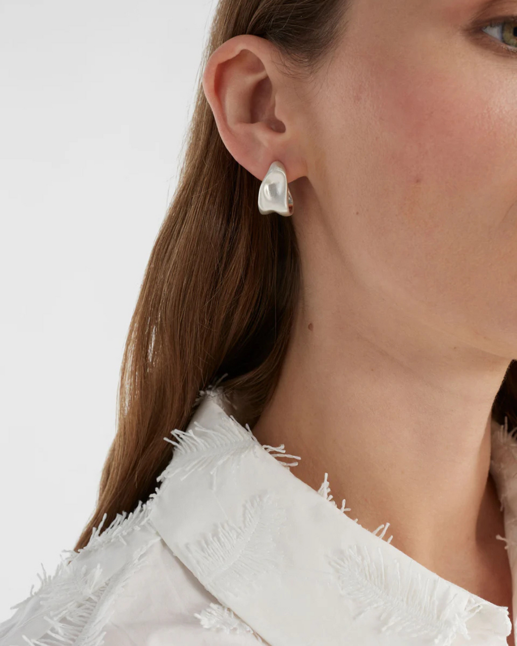 Feven Small Hoop Earring Silver