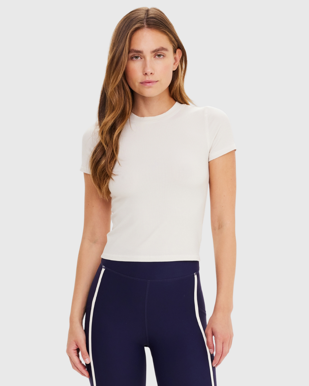 Shelter Fitted Tee Creme