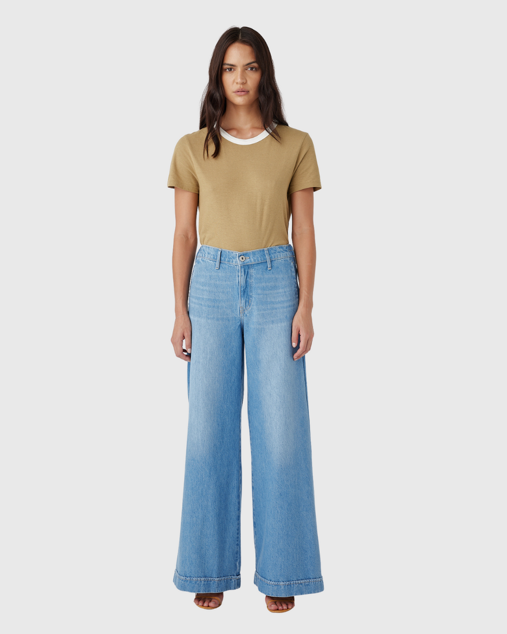 Lotus Mid Wide Pant Bluejay
