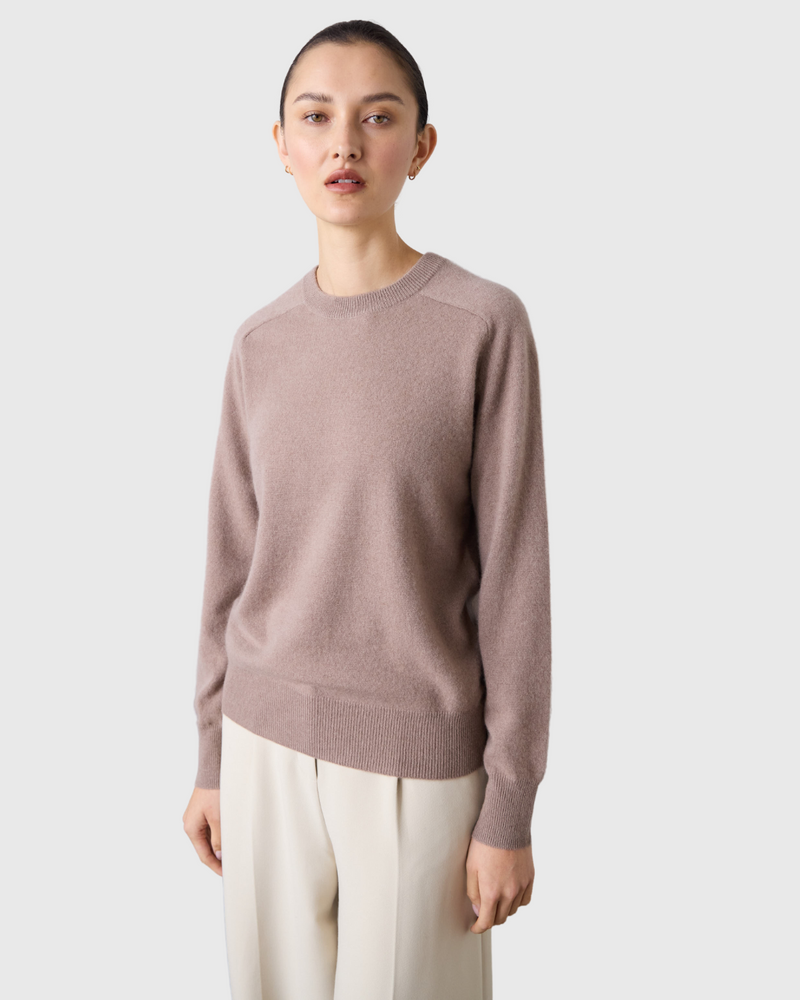 Sam Cashmere Crew Mink