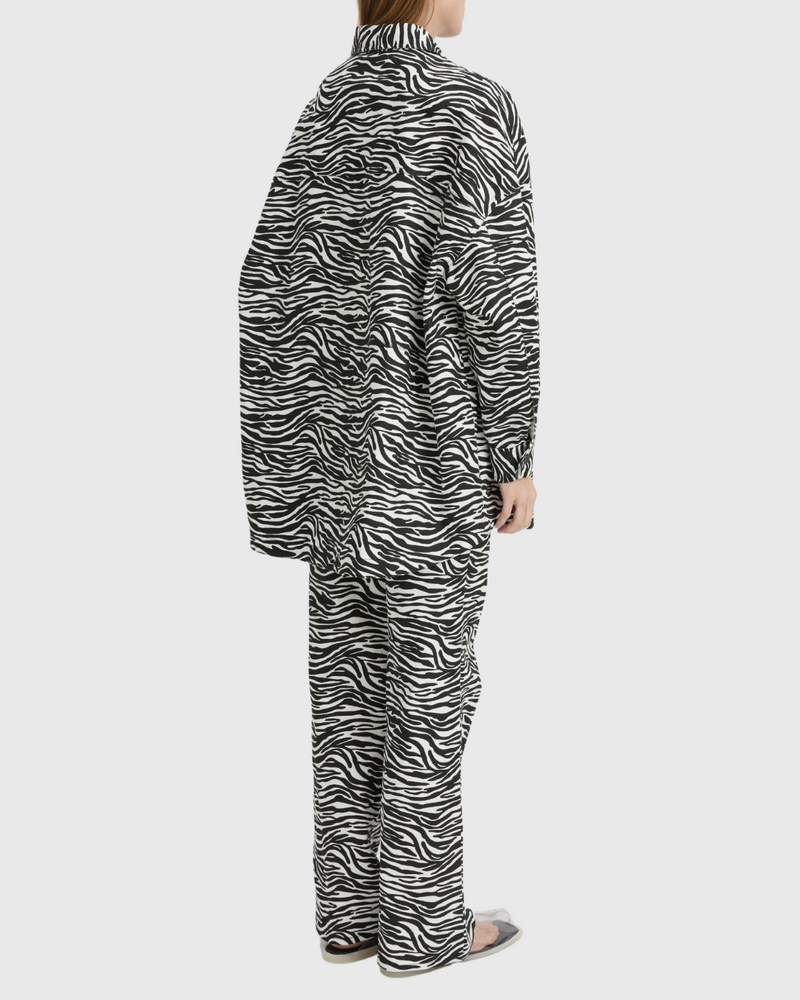 Remy Shirt Black/White