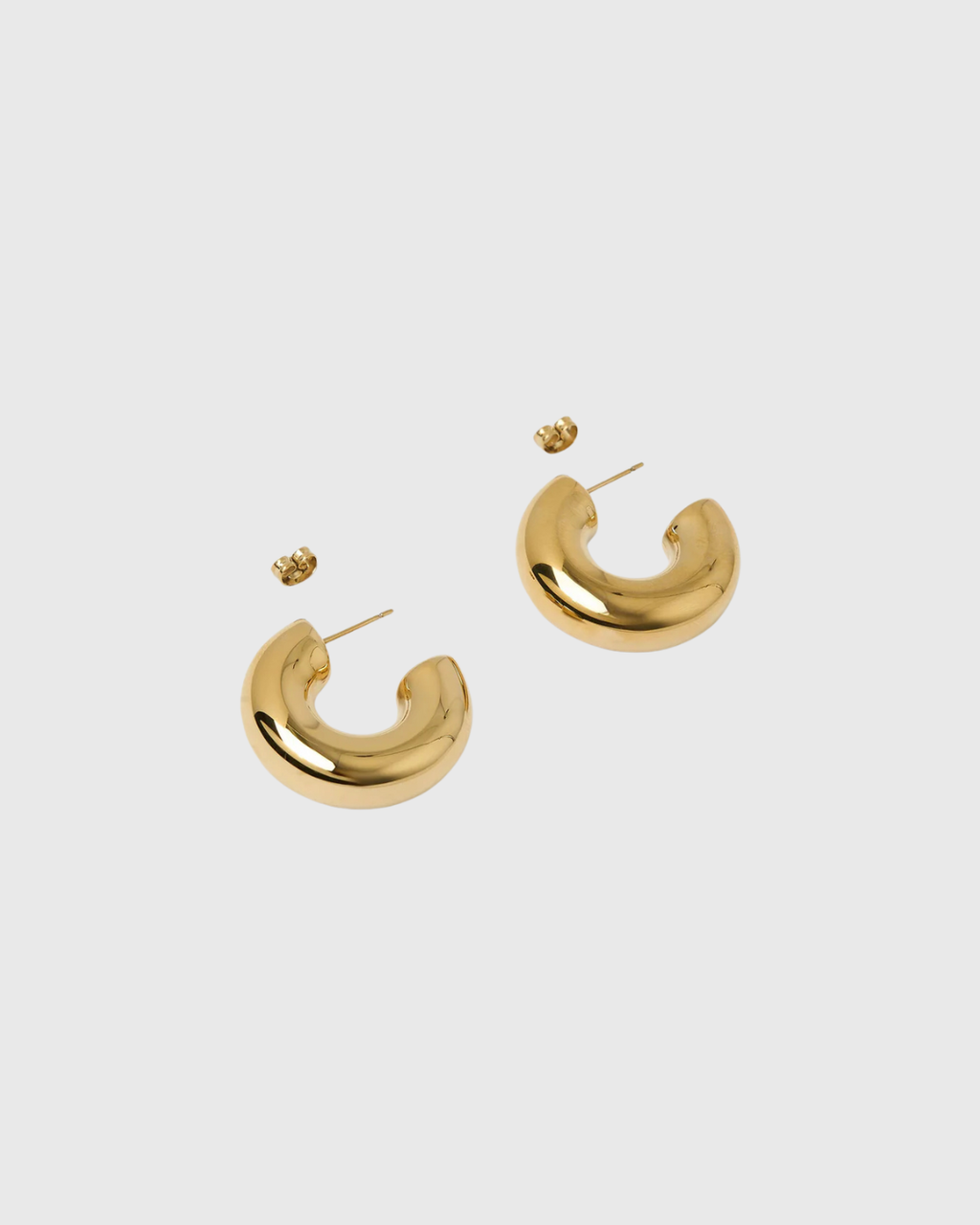 Bella Hoop Earrings Gold