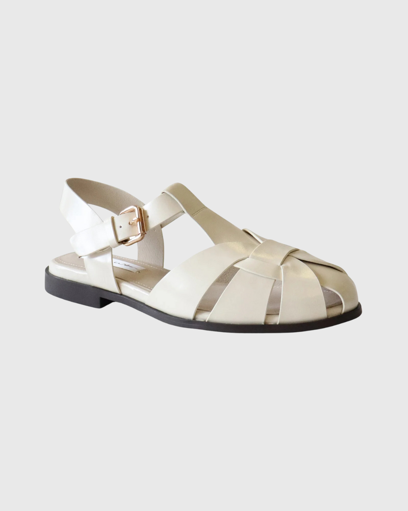 Lauren Sandal Stone Calf