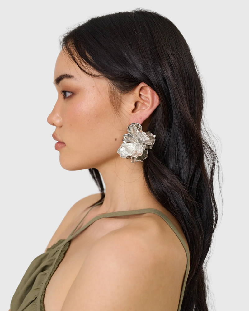 Blossom Earrings Silver