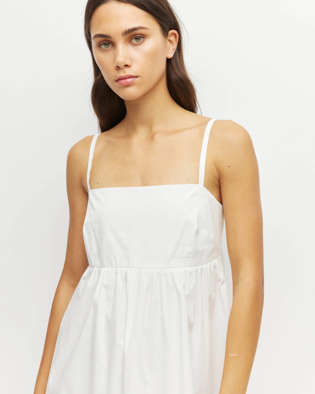 Katy Dress (Organic Cotton) White