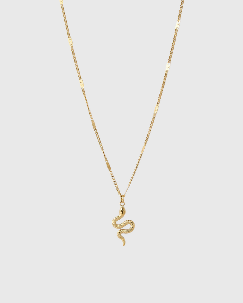 Boa Necklace Gold