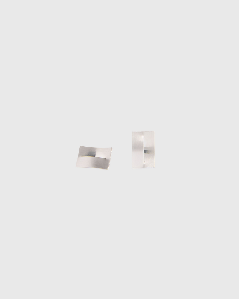 Trel Stud Earring Silver