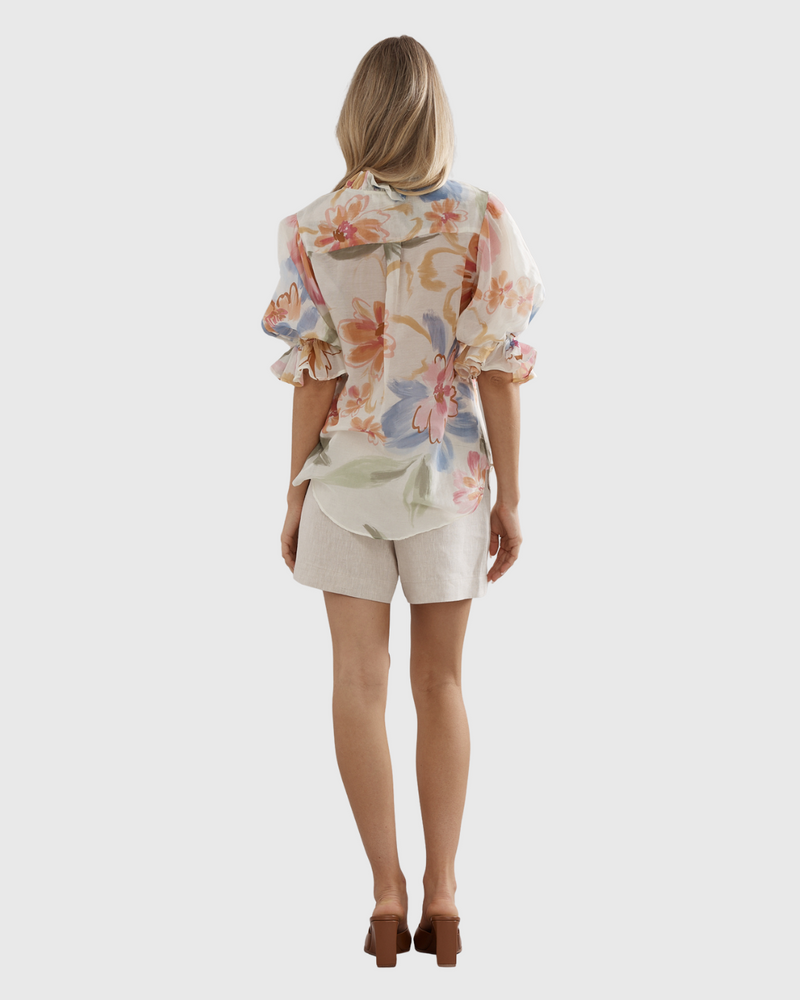 Soho Blouse Tea Party - Floral Cotton Lawn