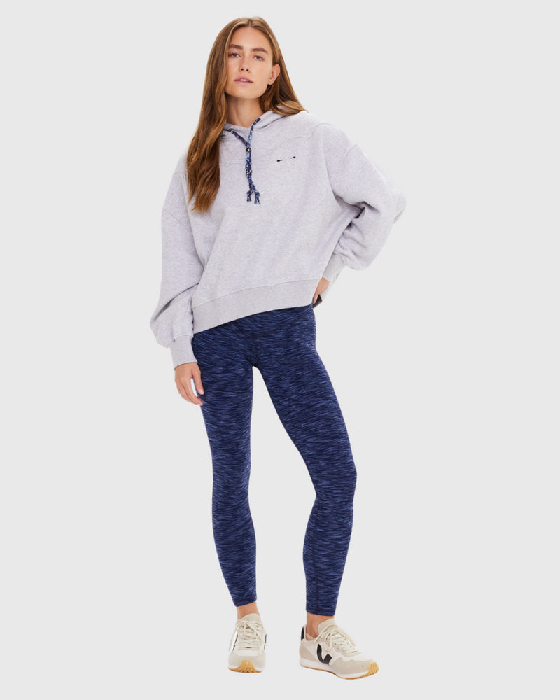 Lasso Jude Crop Hoodie Grey