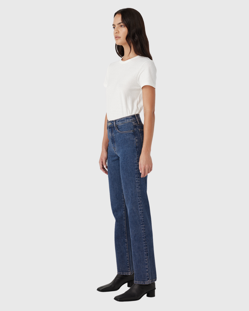 Zoe High Straight Jean Harbour