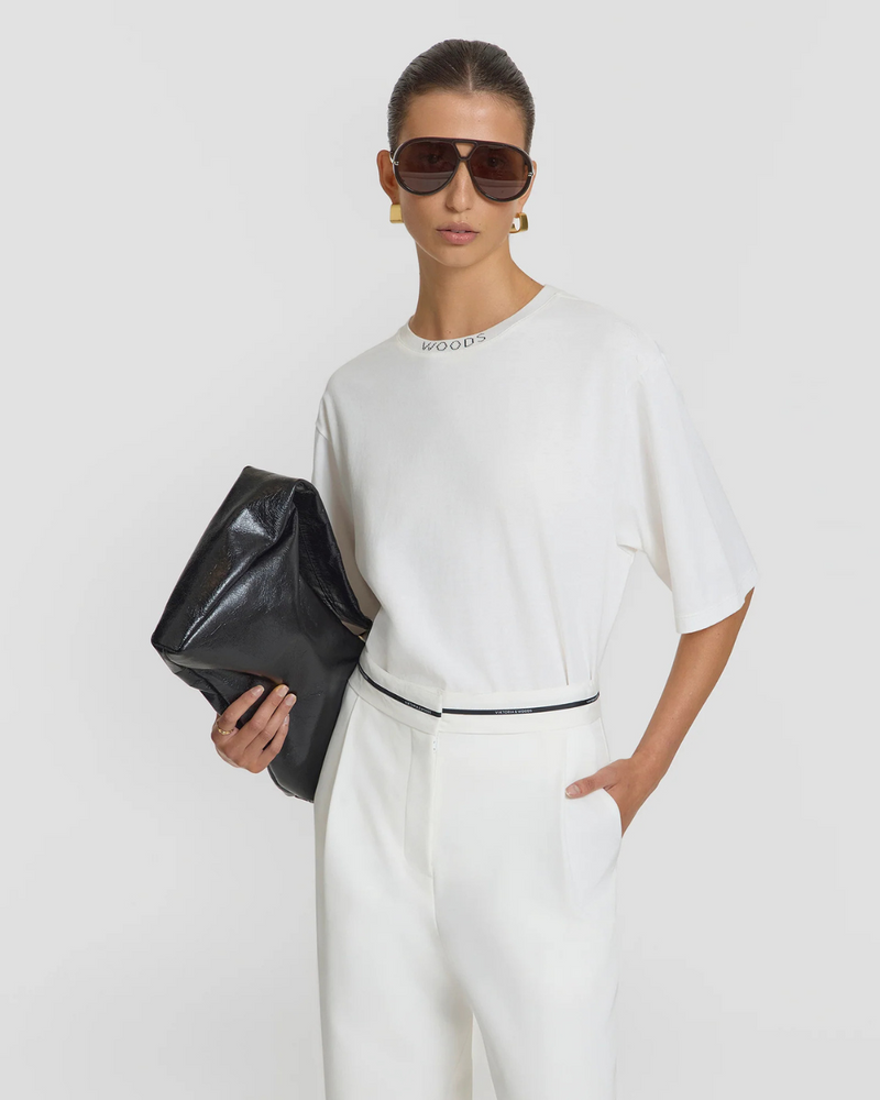 Theroux Tee Ivory