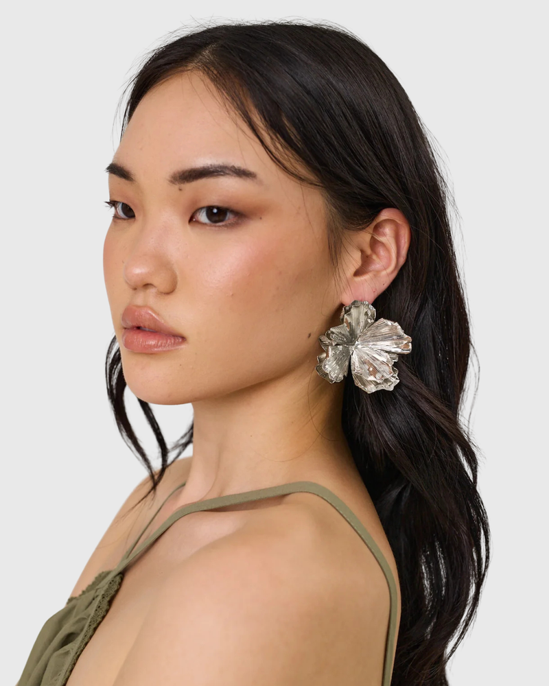 Blossom Earrings Silver