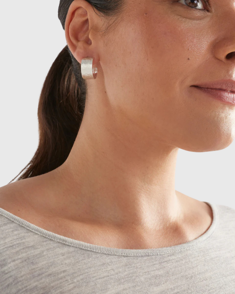 Gild Hoop Earring Silver