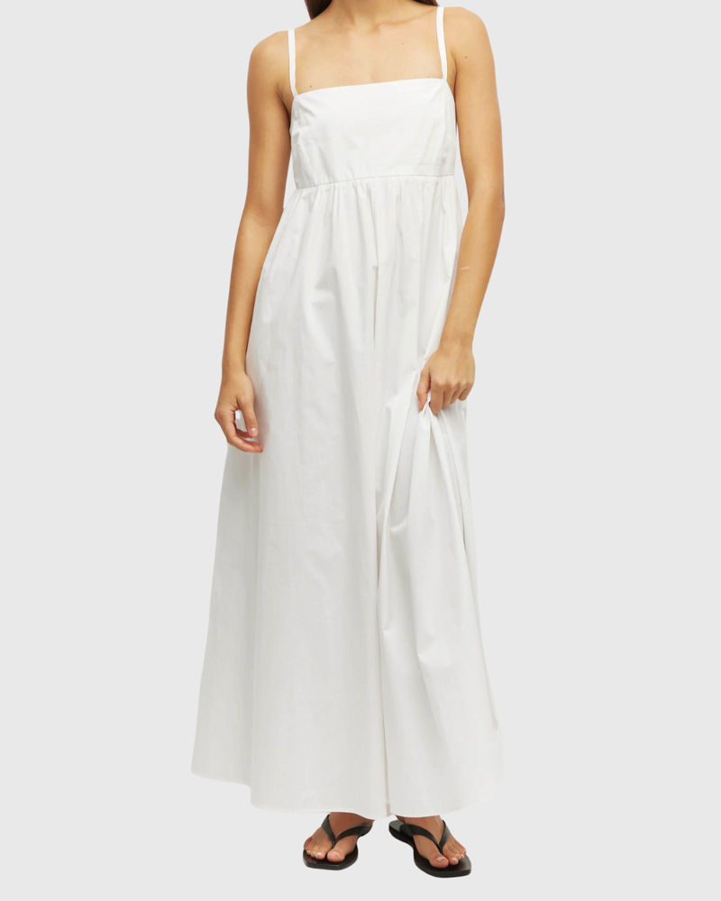 Katy Dress (Organic Cotton) White